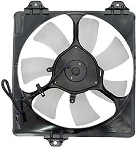 Right Engine Cooling Fan Assembly 1PC Replaces 1636128070, 1636328050 Compatible with RAV4 2004 2005 2001 2002 2003 in Saudi Arabia