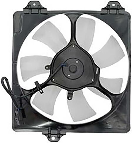 Right Engine Cooling Fan Assembly 1PC Replaces 1636128070, 1636328050 Compatible with RAV4 2004 2005 2001 2002 2003 in Saudi Arabia