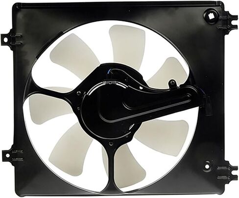 Right Engine Cooling Fan Assembly 1PC Replaces 38611RK2A71, 38615RK1A01 Compatible with TL 2009 2010 2011 in Saudi Arabia