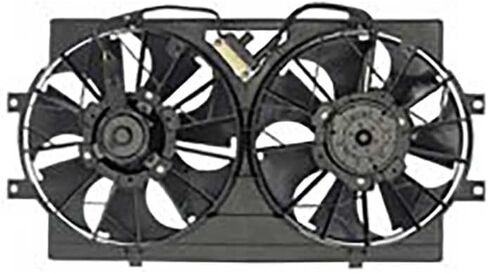 Engine Cooling Fan Assembly 1PC Replaces 4592054, 4592084 Compatible with Chrysler Concorde 1993-1997 Compatible with Chrysler LHS 1994-1997 Compatible with Chrysler New Yorker 1994-1996 in Saudi Arabia