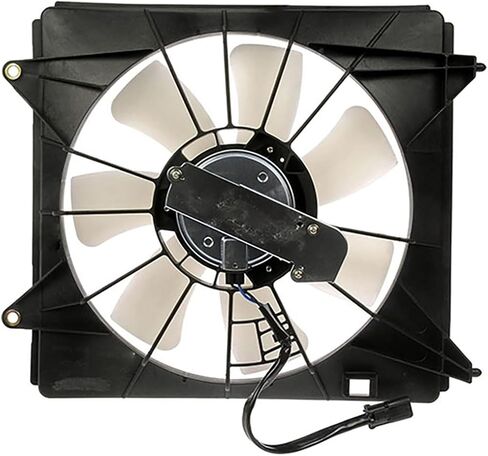 Right Engine Cooling Fan Assembly 1PC Replaces 38611R40A01, 386155A2A01 Compatible with Accord 2013 2014 2015 2016 2017 in Saudi Arabia