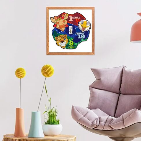 FIFA World Cup 2026 City Puzzle Kansas City Poster - Wooden Puzzle for Adult, 200 Pieces Irregular Shape Puzzle, 5MM Thick, Creative Collectible Gift for Fans, Officially Licensed Product, 9.3x11.8'' in Saudi Arabia