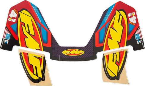 Replacement Wrap Decal and 4 Stroke Muffler Packing Kit Compatible with FMF FCTRY 4.1 RCT 010590 014841 in Saudi Arabia