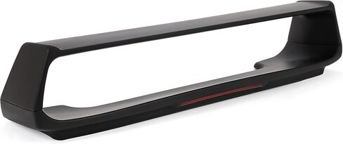 KUAFU Trunk Spoiler Wing W / LED ضوء الفرامل متوافق مع 2002-2007 Subaru Impreza WRX Sedan 4-Door Wind Deflector Spoiler Lip High Mount 3rd Stop Brake Lamp مطلي باللون الأسود غير اللامع in Saudi Arabia