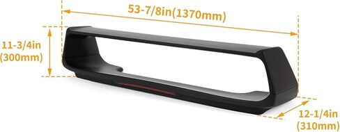 KUAFU Trunk Spoiler Wing W / LED ضوء الفرامل متوافق مع 2002-2007 Subaru Impreza WRX Sedan 4-Door Wind Deflector Spoiler Lip High Mount 3rd Stop Brake Lamp مطلي باللون الأسود غير اللامع in Saudi Arabia