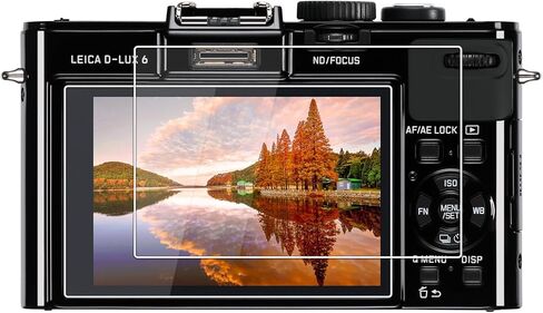 kinokoo Screen Protector for Leica Q3 Q2 Camera, 0.25 mm 9H Hardness Tempered Glass Film with High Clarity for Lecia Q2/Q3 LCD Screen Accessories- Anti-Scratch & Easy Installation (3 packs) in Saudi Arabia