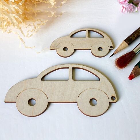HOIGON 150 PCS Rectangle Unfinished Wood Pieces, 4 x 6 Inch Blank Basswood Wooden Sheets Wooden Cutout for Crafts, DIY, Painting in Saudi Arabia