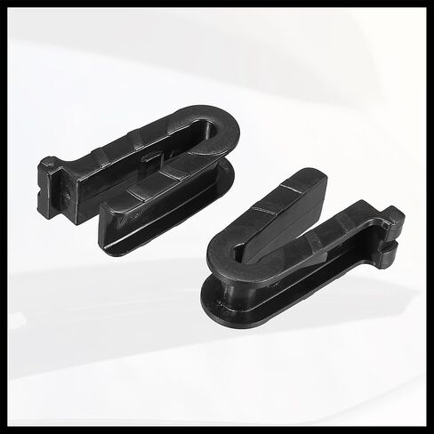 Universal Front Wiper Blade Arm Adapter Clip J Hook Type C - Pack of 4 Black Replacement Durable Material in Saudi Arabia