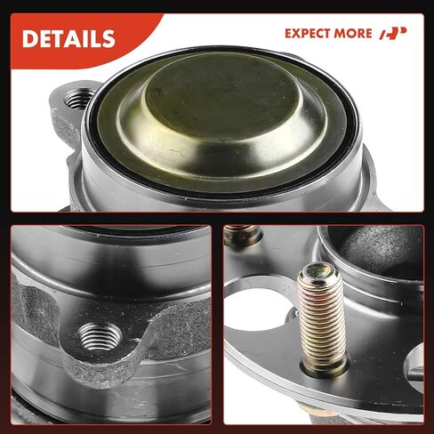 A-Premium 2 × محمل العجلة الخلفية ومجموعة المحور مع 5 عروات متوافقة مع Honda Civic 2013-2015، Acura ILX 2016-2018 in Saudi Arabia