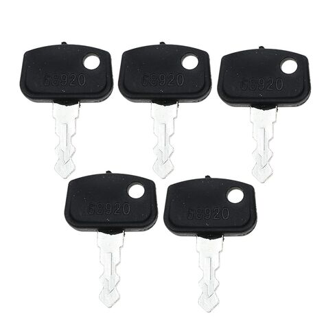 FridayParts 5 Ignition Keys PL501-68920 Compatible for Kubota B26 BX1860 BX2360 BX25 BX2670 KH-151 KH-191 RTV500 RTV900 Replacement in Saudi Arabia