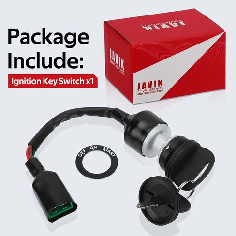 JAVIK Ignition Key Switch Compatible with Polaris RZR 170 2015-2019 2020-2021, O.E.M# 0455031 in Saudi Arabia