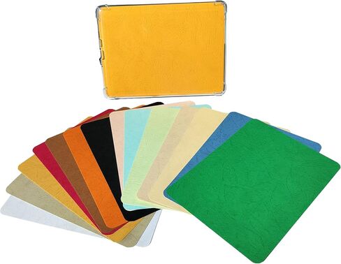 16 Pcs Insert Cardstock Multicolor Paper for Clear Case Decorate Sticker Collections White 11th Generation 6.8" Case Deco DIY Crafts in Saudi Arabia