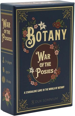 Botany: War of the Posies | Family Strategy Game for Young Botanists and Adults | Ages 8+ | for 2-4 Players | Average Playtime 30 mins | Perfect for Family Game Night in Saudi Arabia