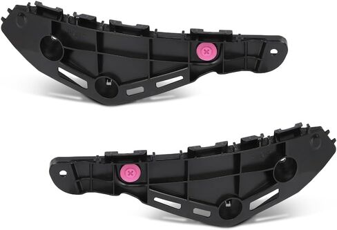 PIT66 دعامة تثبيت المصد الأمامي للسائق وجانب الراكب متوافقة مع LX RX350/RX450h 2016-2022 Fit LX RX450hL/RX350L 2018-2022 525350E070، 525360E060، LX1033117، LX1032117 أسود in Saudi Arabia