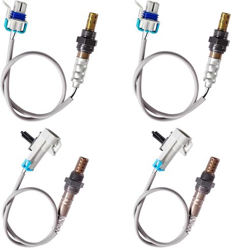 مستشعر الأكسجين O2 4 قطع 213-4229 234-4668، 02 مستشعرات المنبع متوافق مع كاديلاك لإسكاليد، لسيارة تشيفي لسيارة أفالانش سيلفرادو سوبربان تاهو، لسيارة جي إم سي لسييرا يوكون in Saudi Arabia