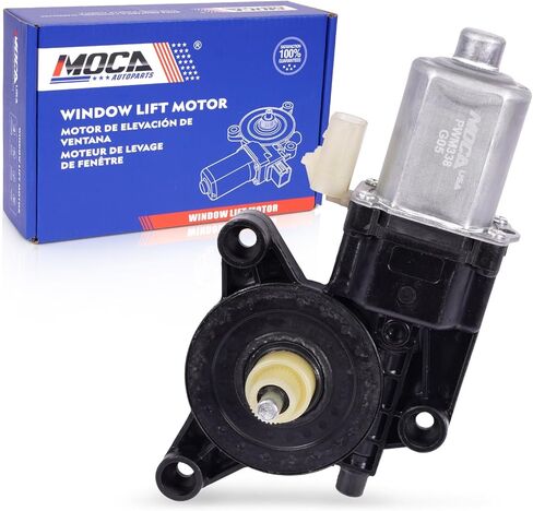 MOCA Front Left/Right Power Window Motor w/ 2-Pin Fits for 11-15 for Chrysler 200, 08-16 for Chrysler Town & Country, 08-20 for Dodge Grand Caravan, 12-15 for Ram C/V in Saudi Arabia