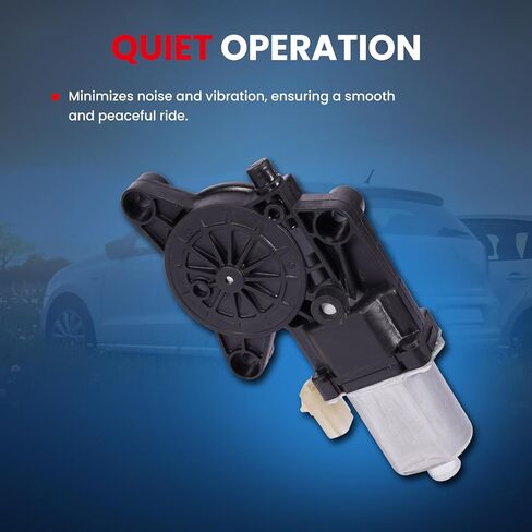 MOCA Front Left/Right Power Window Motor w/ 2-Pin Fits for 11-15 for Chrysler 200, 08-16 for Chrysler Town & Country, 08-20 for Dodge Grand Caravan, 12-15 for Ram C/V in Saudi Arabia