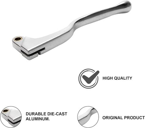 Tusk Clutch Lever Polished - Fits: Honda CRF125F (Big Wheel) 2014-2019 in Saudi Arabia