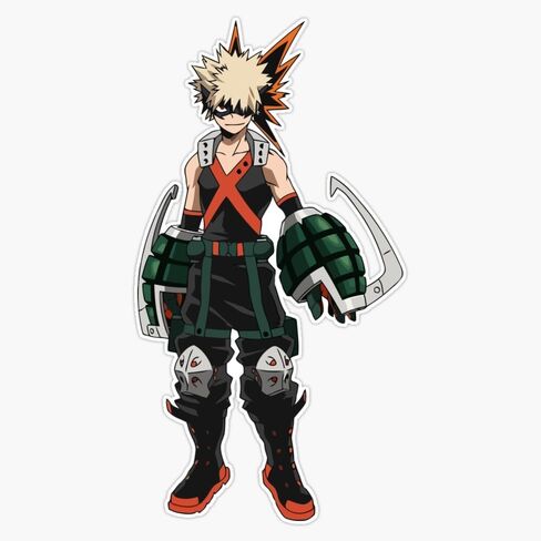 ملصق فينيل مغناطيسي من MAGNET Bakugou مقاس 5 بوصة in Saudi Arabia