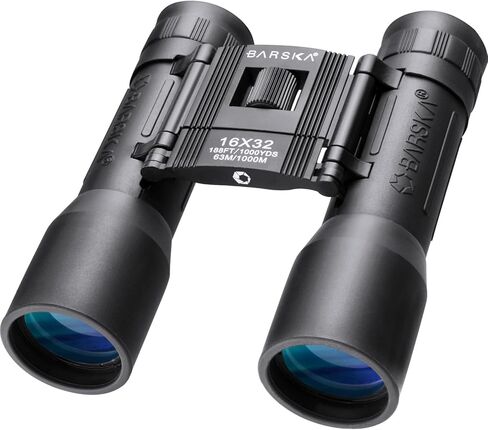 BARSKA Lucid View 10x25 Compact Binoculars (Blue Lens) in Saudi Arabia