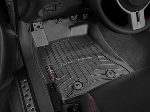 Weathertech Custom Fit FloorLiners for Scion FR-S, 86, BRZ - 1st Row (444821), Black in Kuwait