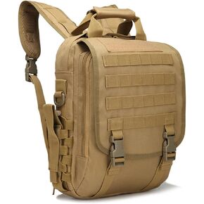 Tactical Briefcase Computer Bag 14 inch, Multifunction Mens Military Laptop Messenger Backpack in Saudi Arabia