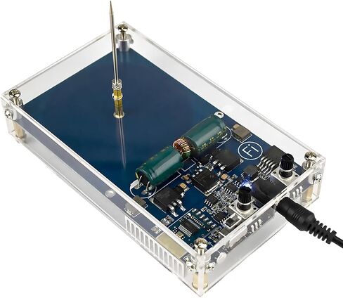 48V DC Tesla Coil - Bluetooth-Compatible Music Tesla Coil Speaker, Touchable Artificial Lightning, Bluetooth Music Playback Module, Electric Arc Generator, Scientific Experimental Teaching Aids in Kuwait