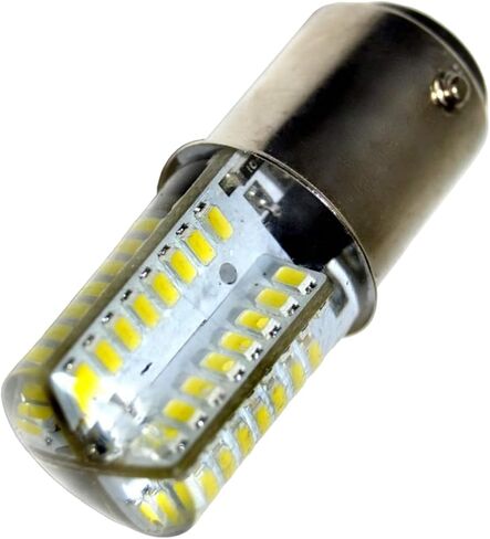 HQRP 110V LED لمبة الضوء الأبيض الدافئ متوافق مع ماكينة الخياطة Singer 403A / 501A / 503A / 620E / 630E / 640E / 66-16 / 99K / CG-500 / CG-550 in Kuwait