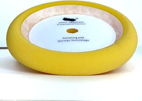 8" Speedy Foam Polishing & Finishing Grip Pad for Final Buff Polish with Wax Hoop & Loop Eliminates Scratches Marks and Make it Glow (Green) in Saudi Arabia