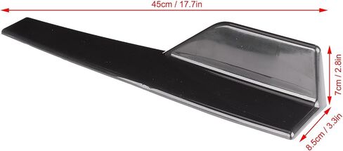 Side Skirt, Universal Fitment, Rocker Splitter, Winglet, Glossy Black, Car Body Kit, Injection Molded, 17.7 x 3.3 inches, for SUV, Coupe, Sedan, Hatch in Saudi Arabia