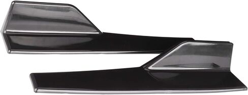Side Skirt, Universal Fitment, Rocker Splitter, Winglet, Glossy Black, Car Body Kit, Injection Molded, 17.7 x 3.3 inches, for SUV, Coupe, Sedan, Hatch in Saudi Arabia