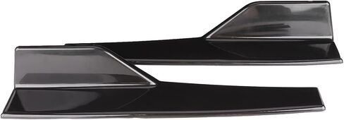 Side Skirt, Universal Fitment, Rocker Splitter, Winglet, Glossy Black, Car Body Kit, Injection Molded, 17.7 x 3.3 inches, for SUV, Coupe, Sedan, Hatch in Saudi Arabia
