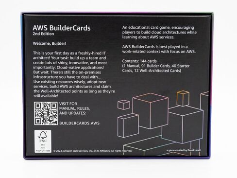 AWS BuilderCards - لعبة بطاقات Cloud Architecture - اللعبة الأساسية (الإنجليزية) in Saudi Arabia