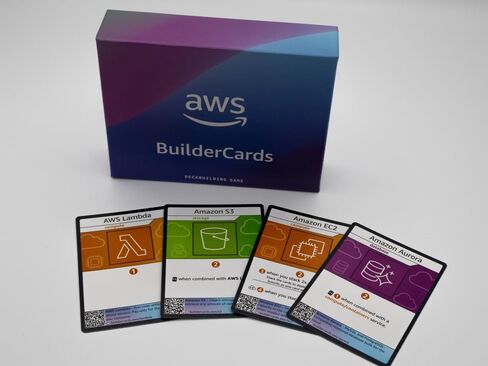 AWS BuilderCards - لعبة بطاقات Cloud Architecture - اللعبة الأساسية (الإنجليزية) in Saudi Arabia