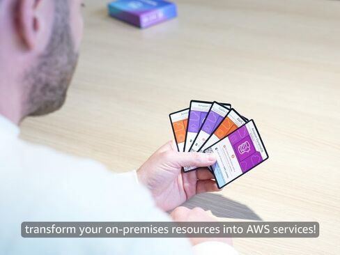 AWS BuilderCards - لعبة بطاقات Cloud Architecture - اللعبة الأساسية (الإنجليزية) in Saudi Arabia