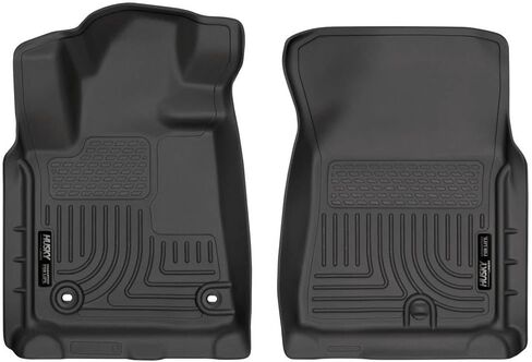 Husky Liners | Weatherbeater | Fits 2012 - 2021 Toyota Tundra CrewMax/Double Cab, 12-17 Tundra Regular Cab, 12-22 Sequoia | Front Row Liner, Black | 18561 in Saudi Arabia