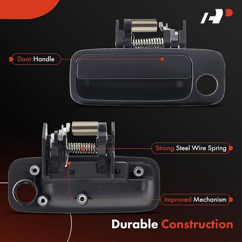 A-Premium Front Left Driver Side Exterior Door Handle Compatible with Toyota Solara 1999 2000 2001 2002 2003, Primed Black, Replace# 69210-06030-C0 in Saudi Arabia