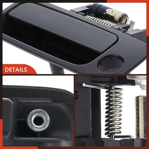 A-Premium Front Left Driver Side Exterior Door Handle Compatible with Toyota Solara 1999 2000 2001 2002 2003, Primed Black, Replace# 69210-06030-C0 in Saudi Arabia