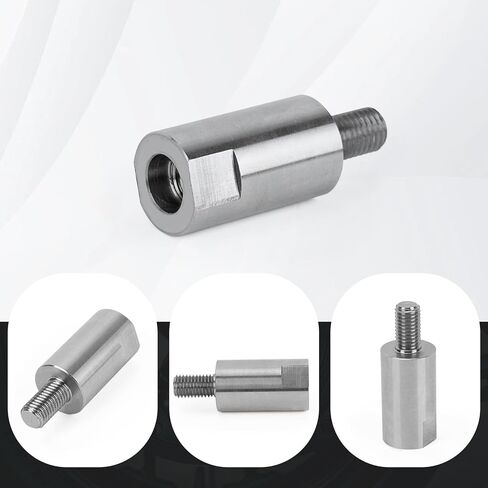 Rear Suspension Shock Extender Screw for PW80 TTR90 - Motorcycle PW80 Parts Raising Rear Seat Height 4 inches Stainless Steel Shock Extender for PW80 TTR90 1983-2022,Silver in Saudi Arabia
