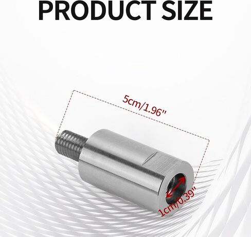 Rear Suspension Shock Extender Screw for PW80 TTR90 - Motorcycle PW80 Parts Raising Rear Seat Height 4 inches Stainless Steel Shock Extender for PW80 TTR90 1983-2022,Silver in Saudi Arabia