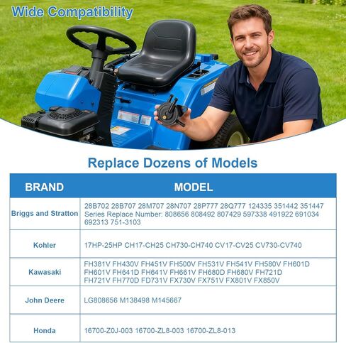 مضخة وقود مع فلتر وخرطوم زيت متوافقة مع Kohler 17HP-25HP Briggs وStratton Mikuni، مضخة وقود فراغية ممتازة مناسبة لجزازة العشب John Deere Kawasaki Yamaha Golf Cart 808492 808656 in Saudi Arabia