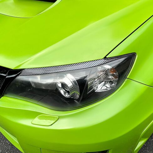 غطاء جفن المصباح الأمامي لسوبارو امبريزا WRX STI 2007-2014 أسود in Saudi Arabia