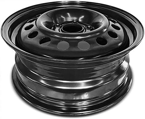 عجلة استبدال OEM جديدة لـ 2002-2005 Kia Sedona مقاس 15 × 6 بوصة حافة فولاذية مطلية باللون الأسود تناسب 215/70R15 in Saudi Arabia