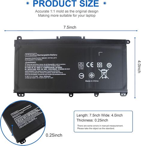 بطارية SA04XL L43267-005 لاستبدال بطارية HP Envy X360 15m-dr0011dx، بطارية قابلة للتحويل 15-dr1xxx، 15m-dr0xxx sao4xl 15m-dr 15m-ds 15t-dr 17m-cg 15m-dr0012dx 15m-dr1012dx 15t- dr100 15 م-dr1011dx in Kuwait