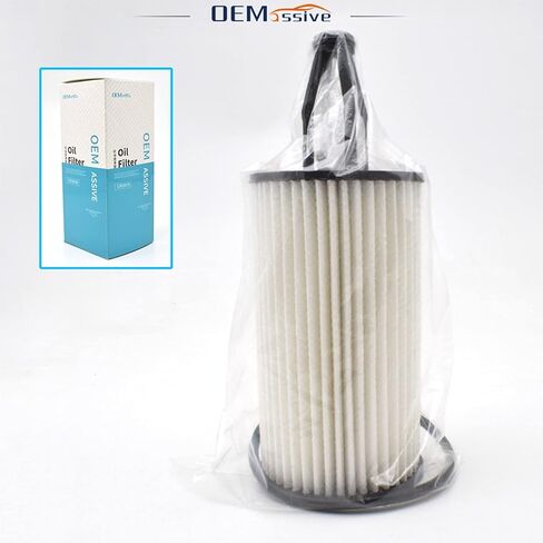 Engine Oil Filter Fit for Mercedes Benz C CL CLS E GL GLK ML R S Class C300 CL550 CLS400 E300 GL450 GLC43AMG GLE350 GLK350 GLS450 ML350 R350 S550 SL400 SLC43AMG 2SLK350 2761800009 (3PCS) in Saudi Arabia