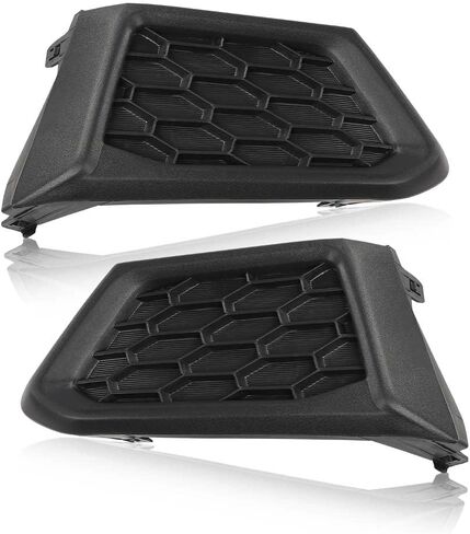 PIT66 Fog Light Cover Set Compatible with Nissan Altima S SR 2019-2021 622566CA0A, NI1039163, 622576CA0A, NI1038163 Left Driver And Right Passenger Side Black in Saudi Arabia