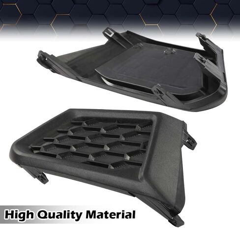 PIT66 Fog Light Cover Set Compatible with Nissan Altima S SR 2019-2021 622566CA0A, NI1039163, 622576CA0A, NI1038163 Left Driver And Right Passenger Side Black in Saudi Arabia