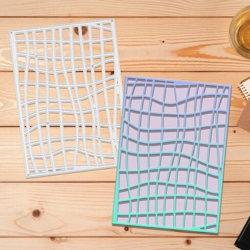 Hollow Heart Background Board Die Cuts DIY Sewing Metal Cutting Dies for Handmade Card Making Stencils Festivals Scrapbooking Album Paper Craft Template in Saudi Arabia