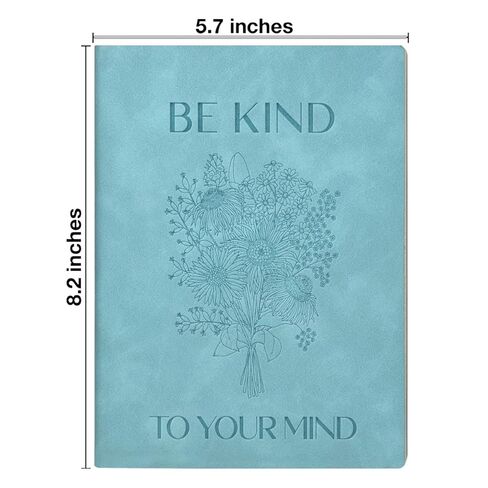 Inspirational Floral Notebook Mental Health Gift Be Kind to Your Mind Journal Encouragement Gifts for Women Teen Girls in Saudi Arabia