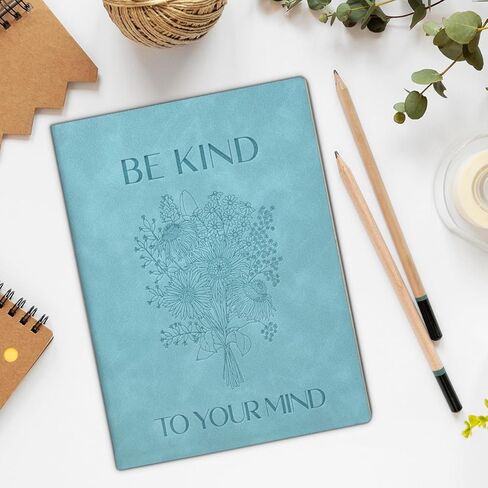 Inspirational Floral Notebook Mental Health Gift Be Kind to Your Mind Journal Encouragement Gifts for Women Teen Girls in Saudi Arabia